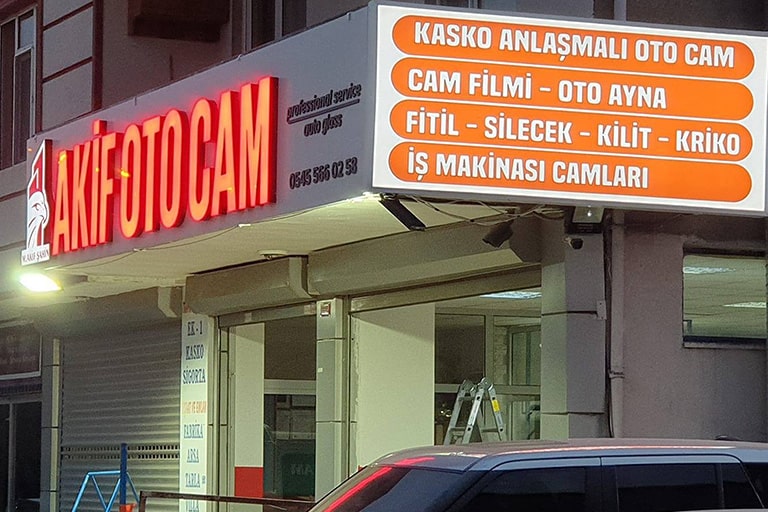 Akif oto cam servis